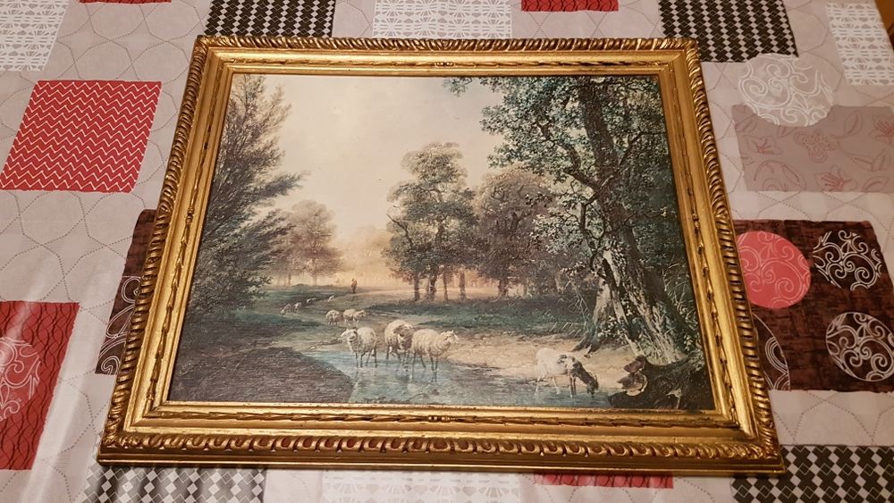 tableau cadre ferme Décoration