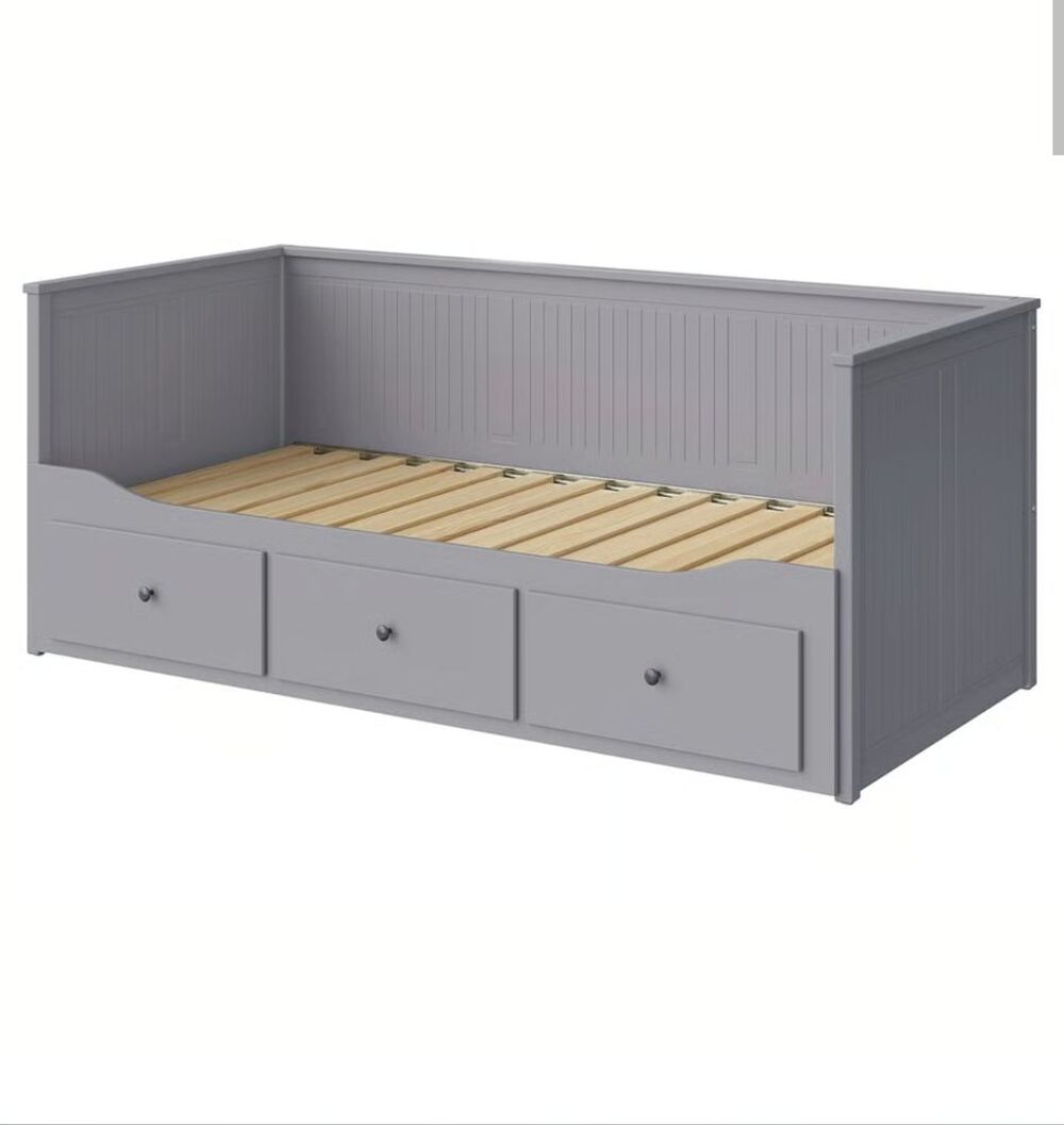 Lit banquette Hemnes 2 places (structure+2matelas ) Meubles
