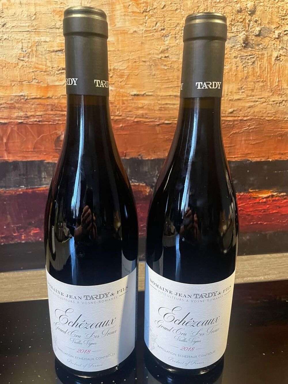 2018 Bourgogne ECHEZEAUX "Les Treux", Grand Cru VV Tardy Cuisine