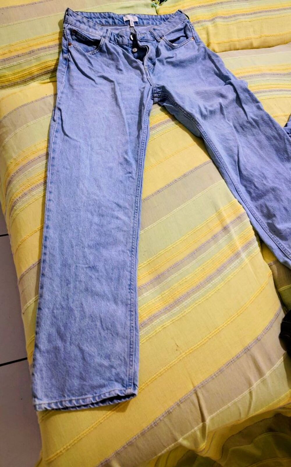 Pantalons taille haute neufs Vêtements
