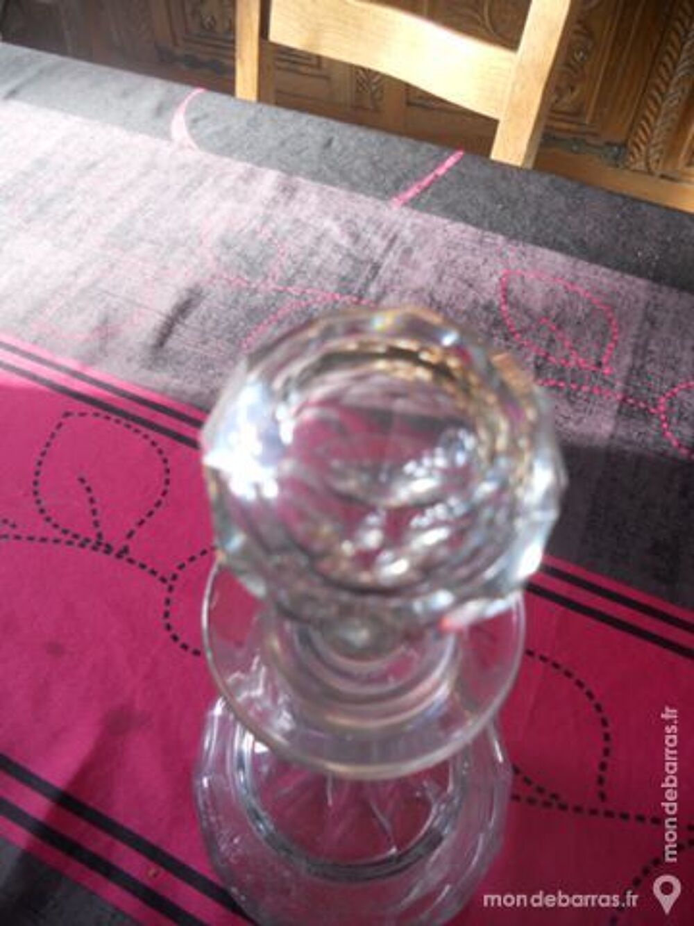 belle carafe , dit " &agrave; bouchon " Décoration