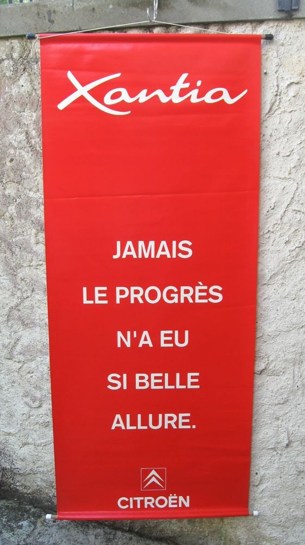 Banni&egrave;re Publicitaire Citro&euml;n Xantia 