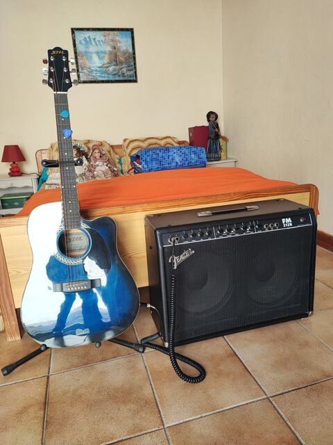 guitare acoustique et ampli Fender 130 Champigny-la-Futelaye (27)