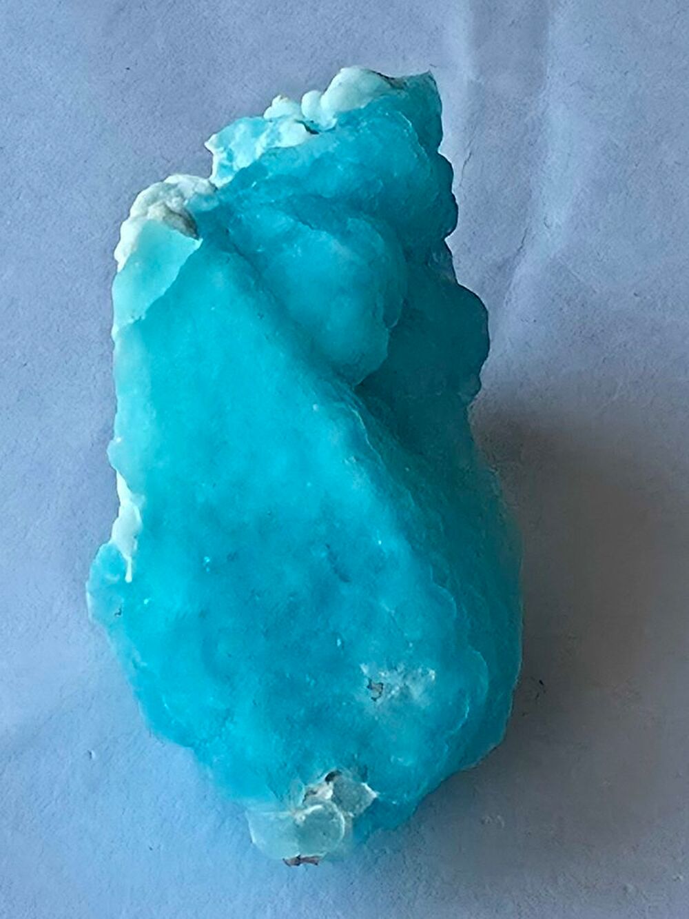 Cristal d'H&eacute;mimorphite Turquoise Brut-Pierre Naturelle 