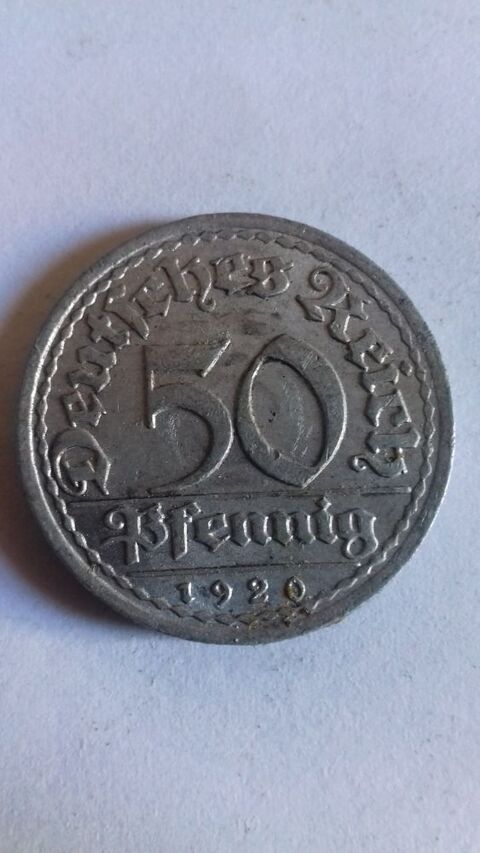 Pièce de 50 Pfenning 1920
5 Besançon (25)