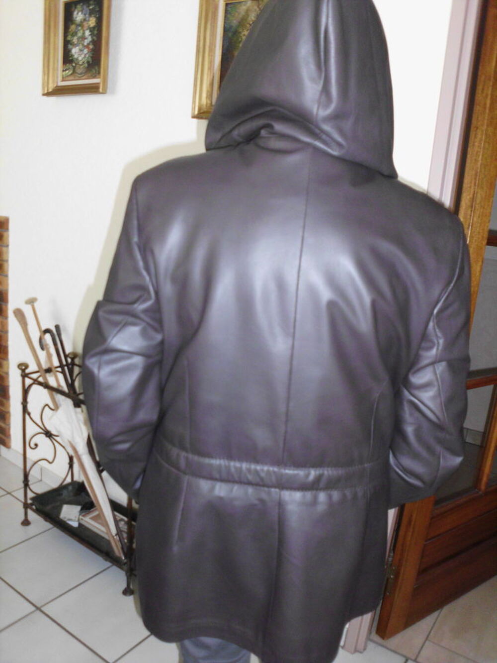 veste en cuir Vêtements
