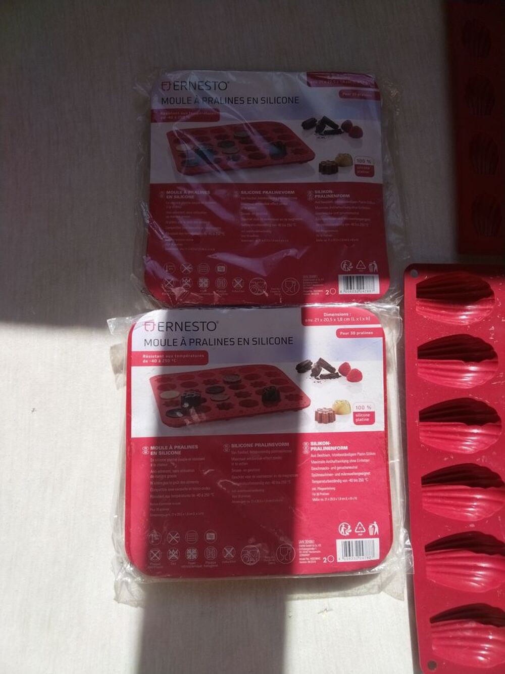 Plusieurs Moules Neufs &agrave; P&acirc;tisseries Cuisine
