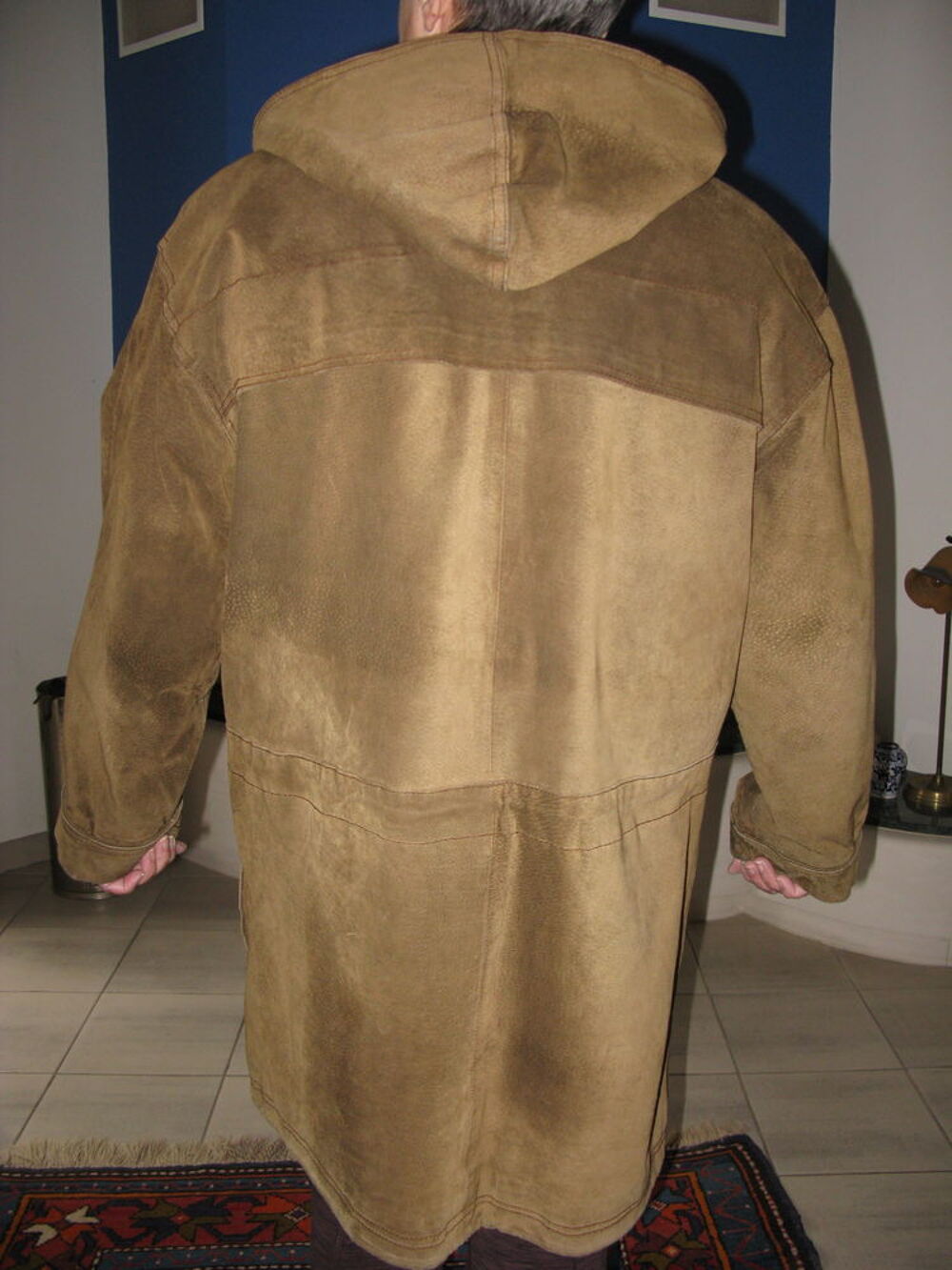 MANTEAU FEMME DUFFLE COAT EN DAIM Vêtements