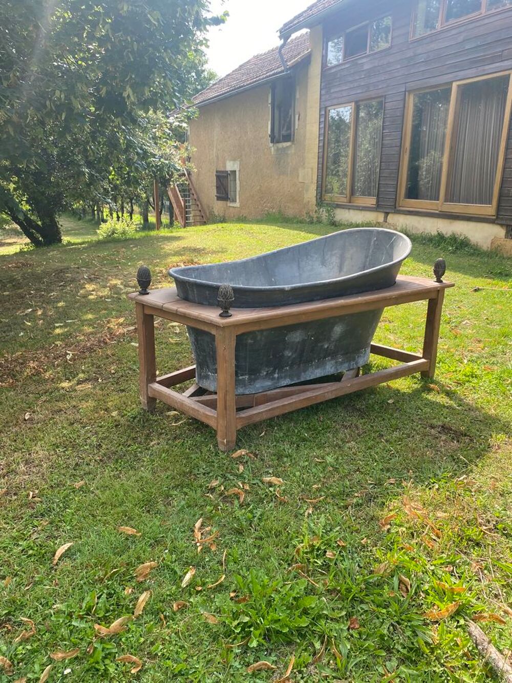 Baignoire Zinc style XVIII Meubles