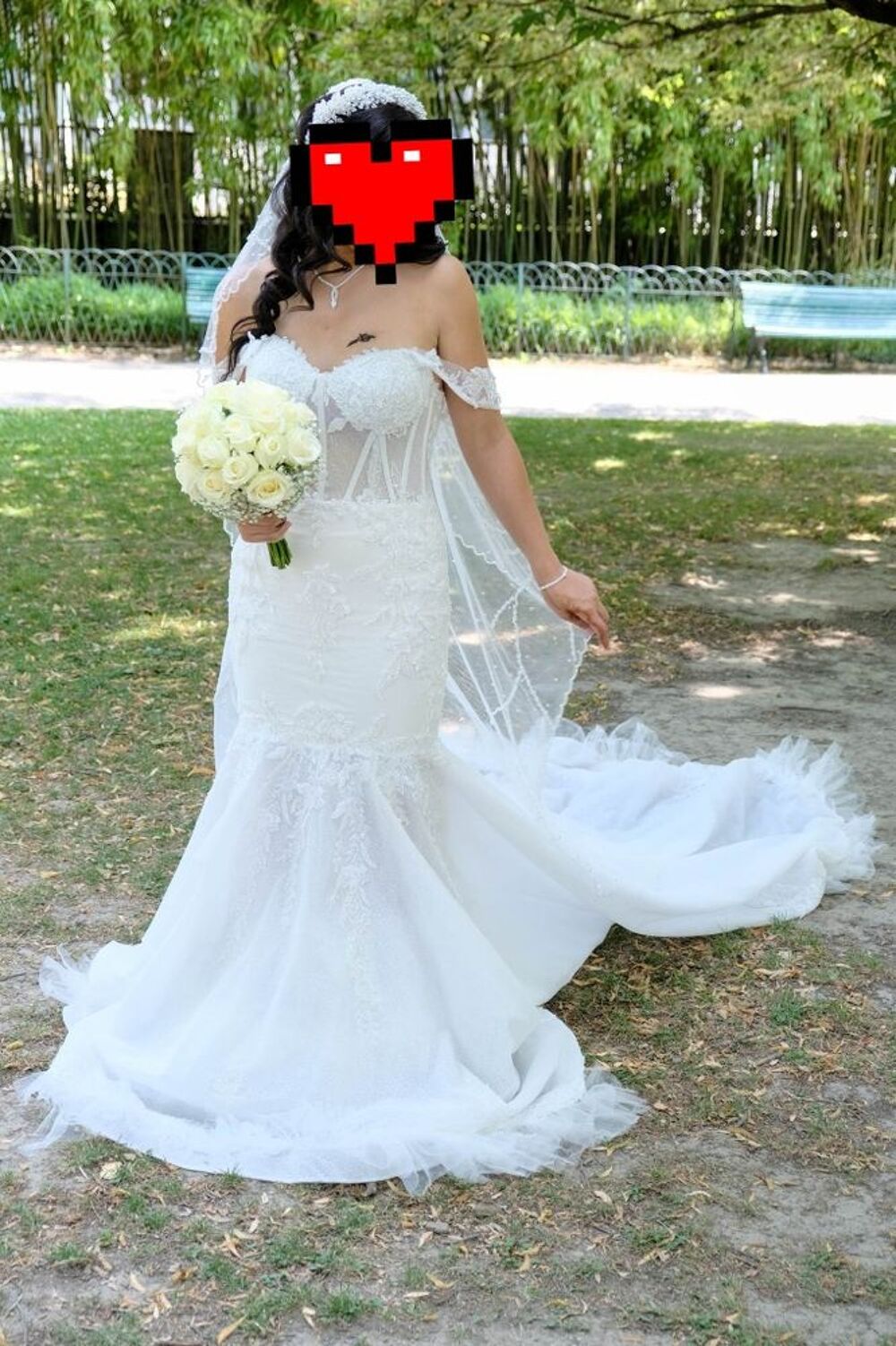 Robe de mari&eacute;e sir&egrave;ne Vtements