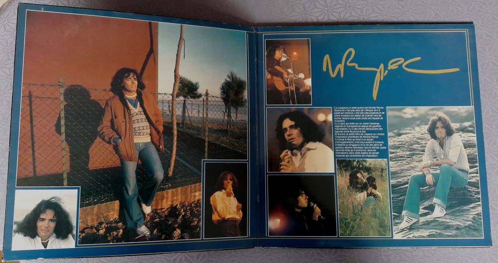 VINYLE 33TOURS DE NICOLAS PEYRAC CD et vinyles