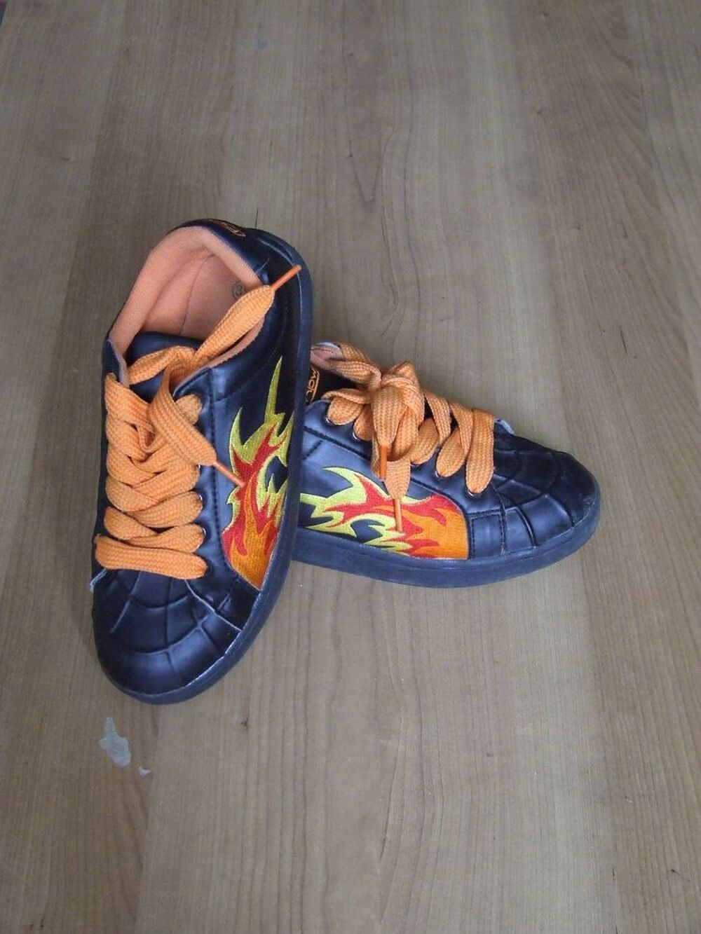 Baskets, Vans, Sneakers, Tennis, avec flammes, Taille 39 Chaussures