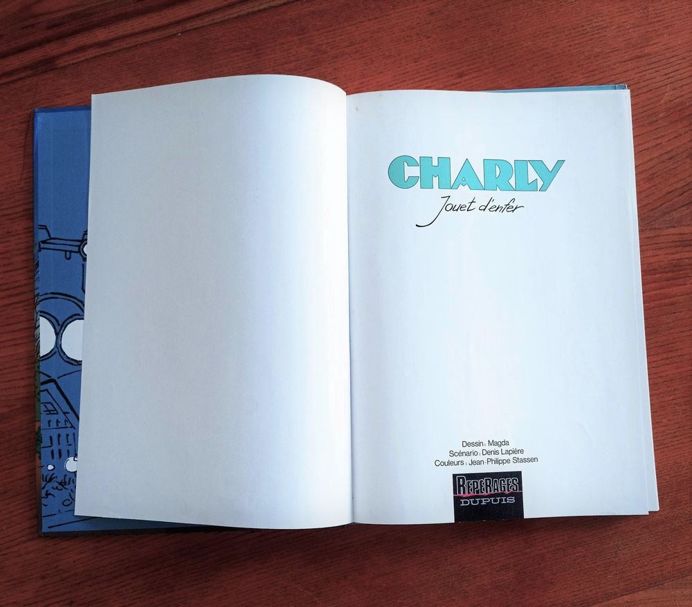 CHARLY Tome 1 / Magda / Lapi&egrave;re / 1991 Livres et BD