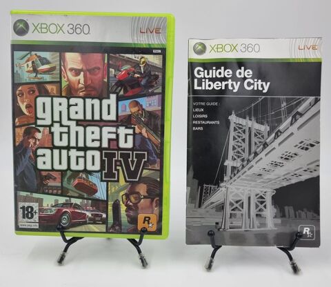 Jeu Xbox 360 Grand Theft Auto IV (4) en boite, avec notices 5 Vulbens (74)
