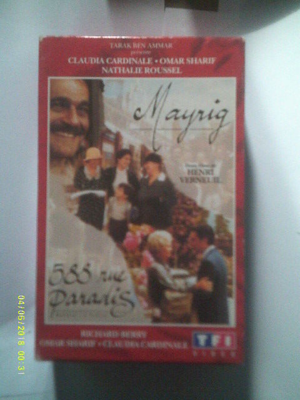MAYRIG + 588 rue PARADIS, vhs, claudia cardinale omar sharif DVD et blu-ray