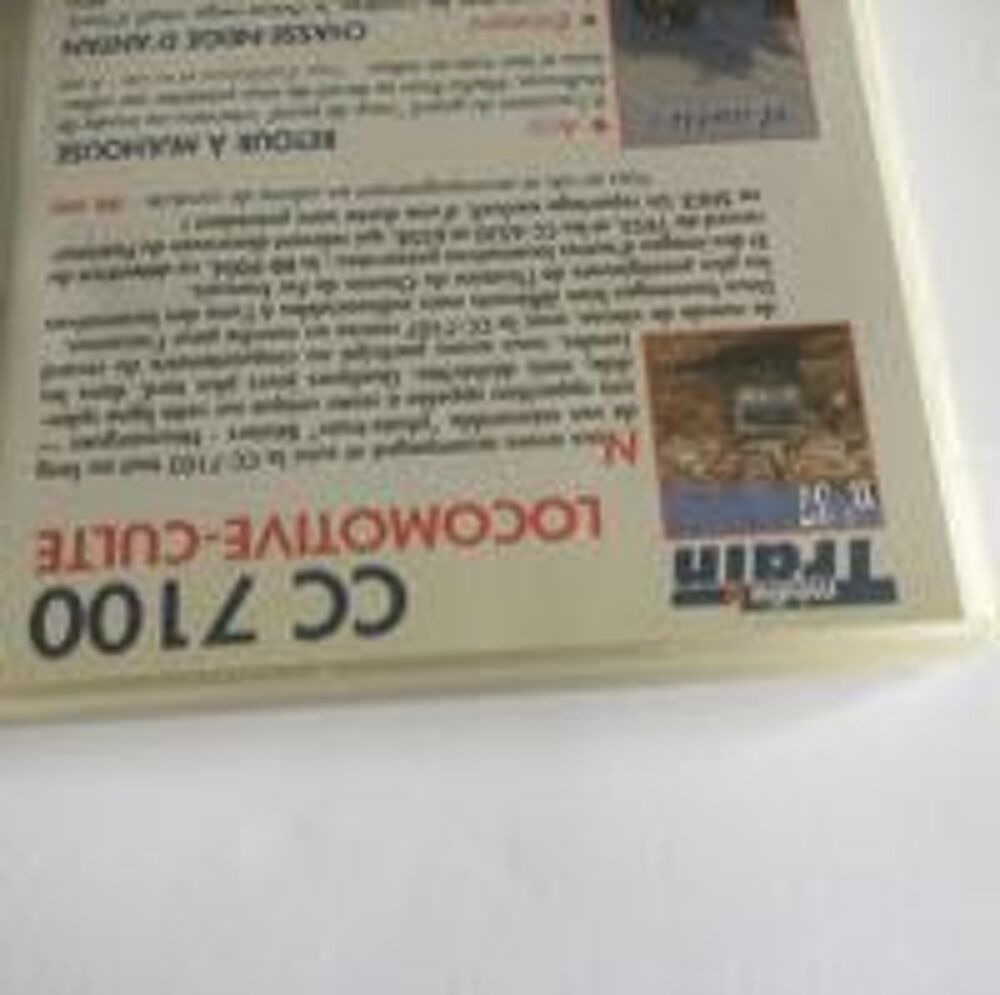 DVD media-Train n&deg; 37. CC 7100 locomotive-culte DVD et blu-ray