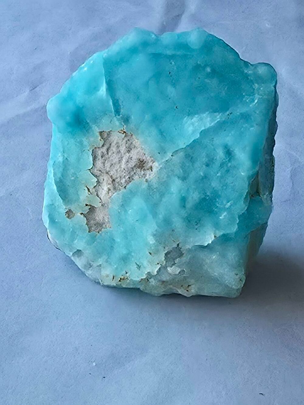 H&eacute;mimorphite Bleue Naturelle-Katanga, Congo-58g 