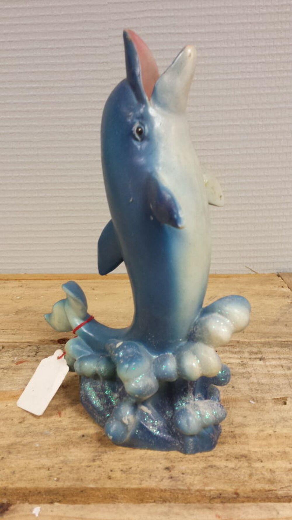 Vase dauphin hauteur 20 cm pour une rose ou autre fleur... Décoration