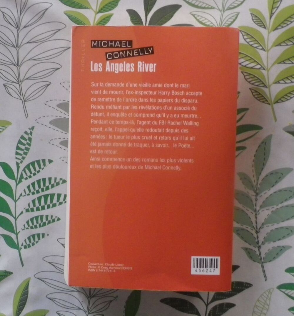 LOS ANGELES RIVER de Michael CONNELLY Ed. France Loisirs Livres et BD
