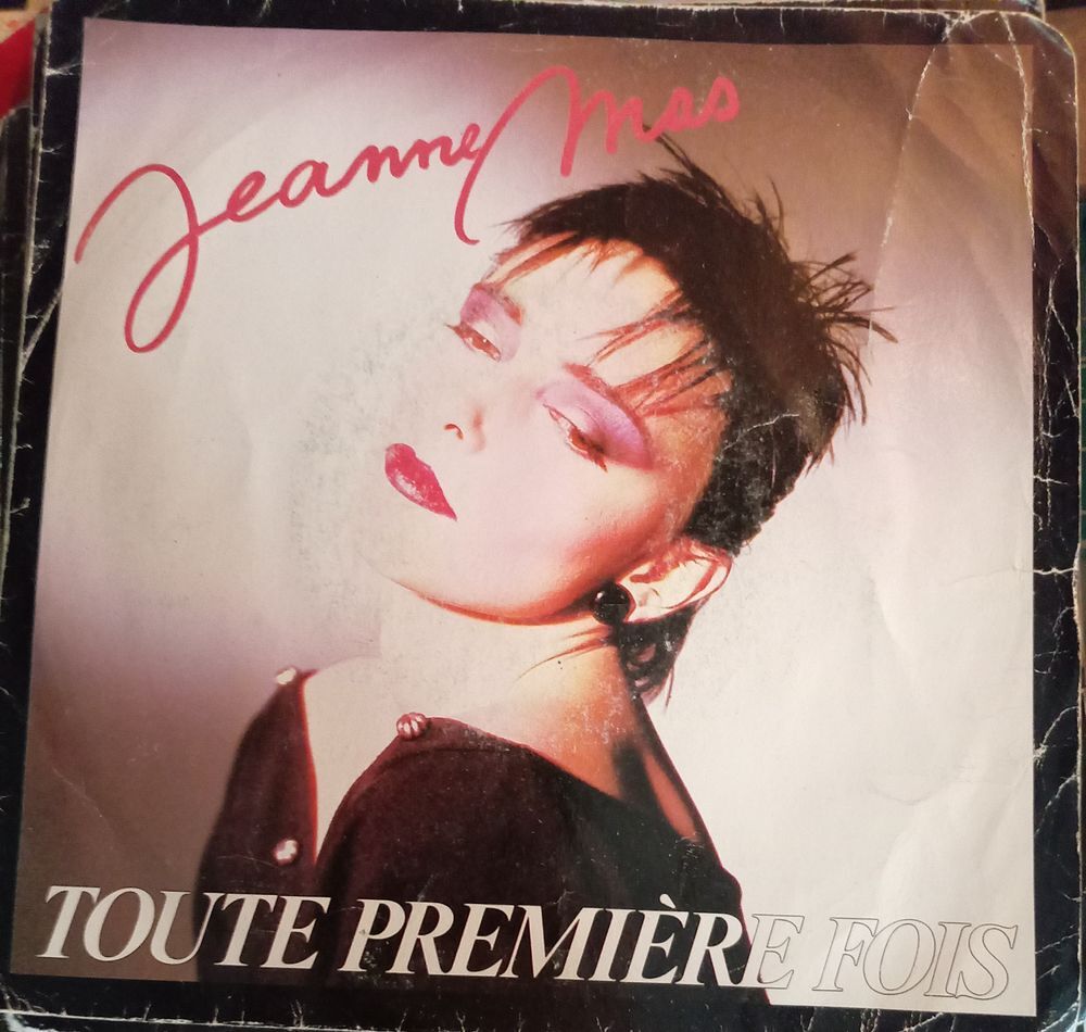 JEANNE MAS / 3 X DISQUES VYNIL 45 TOURS CD et vinyles
