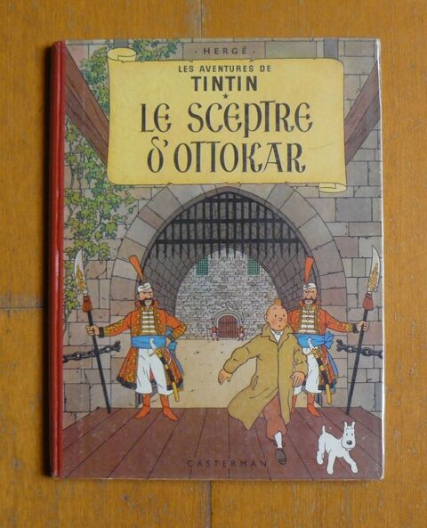 Tintin : Le sceptre d'Ottokar - Casterman - 1960 26 Argenteuil (95)