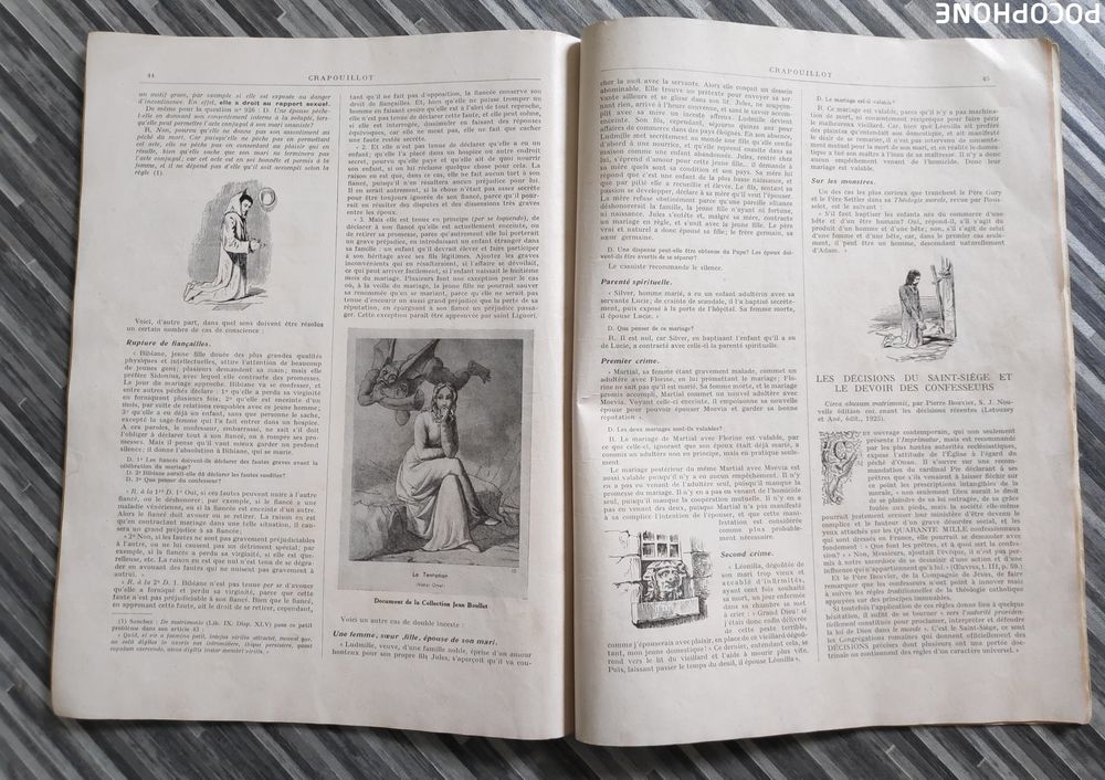 Crapouillot num&eacute;ro 34 l'&eacute;glise et la sexualit&eacute; Livres et BD