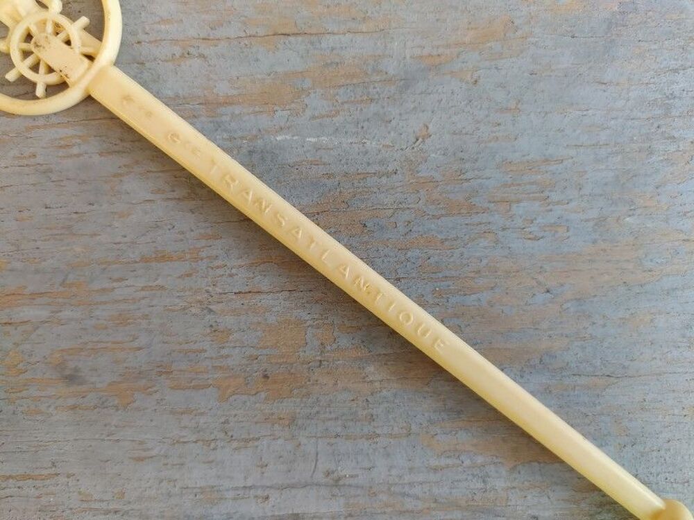 Touillette French Line CGT Compagnie Transatlantique 