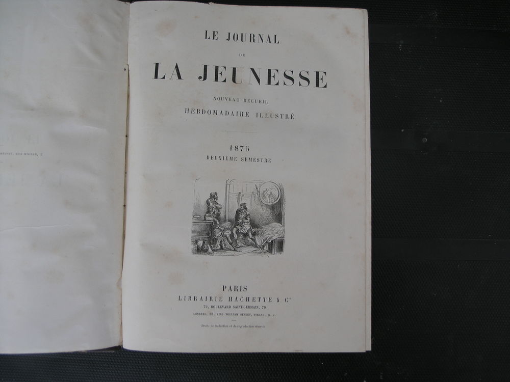 Livres anciens 8 # Journal de la jeunesse 