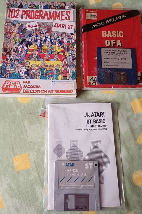 LIVRES POUR ATARI ST  70 Le Cap D Agde (34)