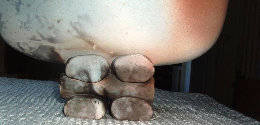 Vase Fait Main Art Am&eacute;ricain En C&eacute;ramique Décoration