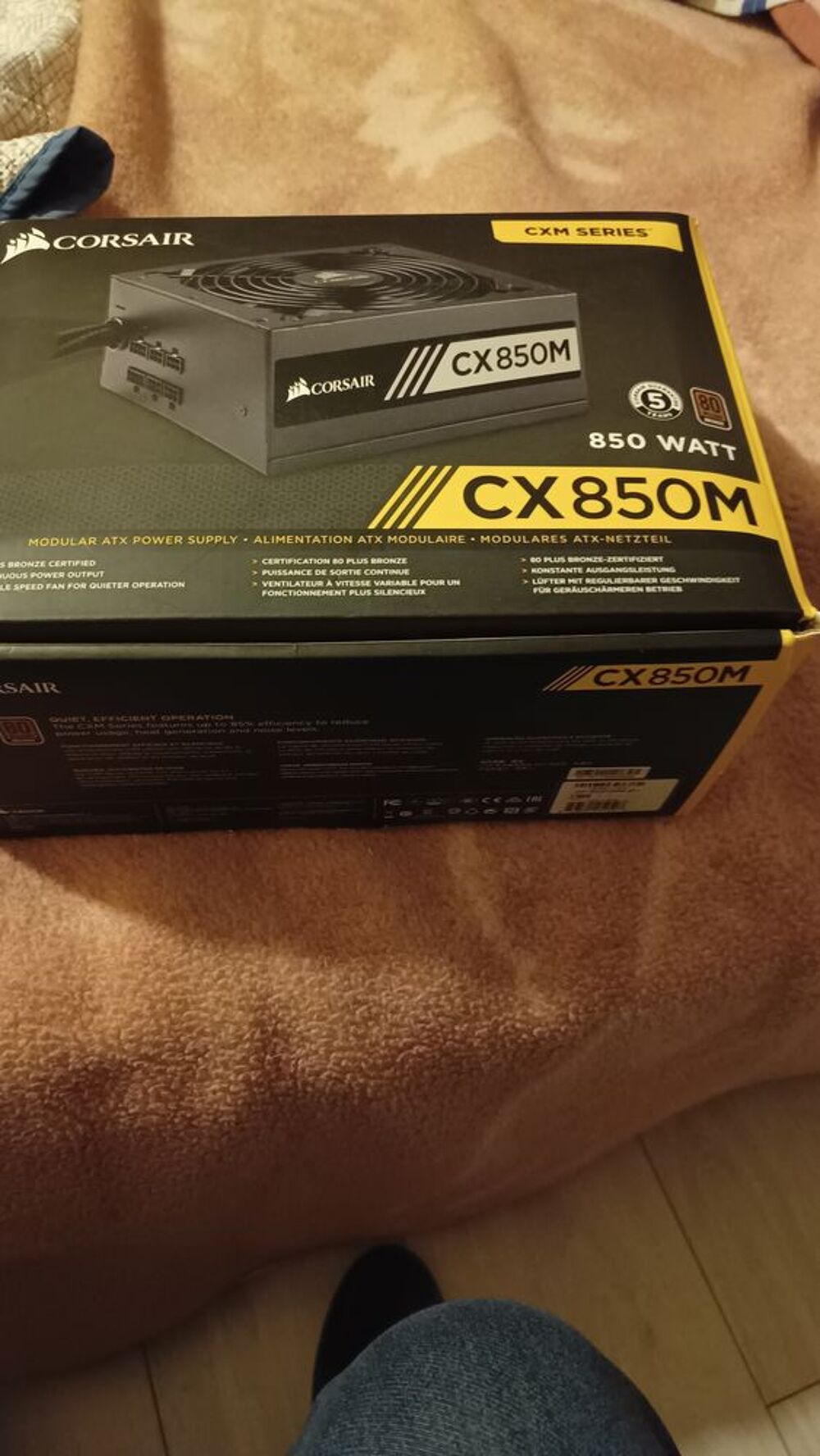 ALIMENTATION CORSAIR CX 850M bronze Matériel informatique