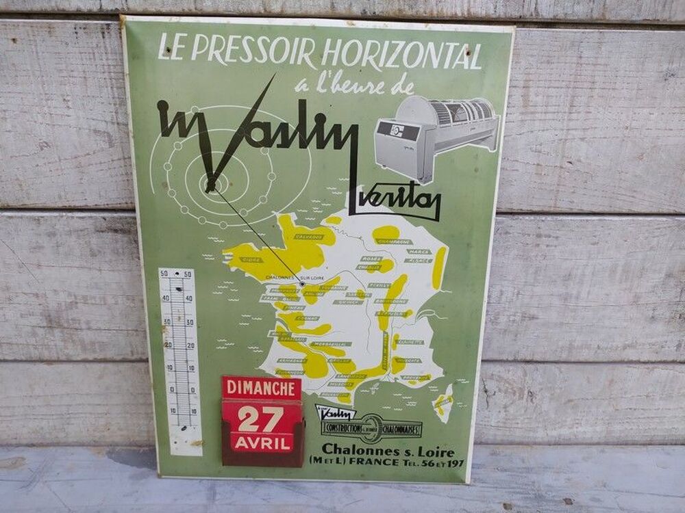 Glacoide Publicitaire Pressoir Vaslin Chalonnes sur Loire 