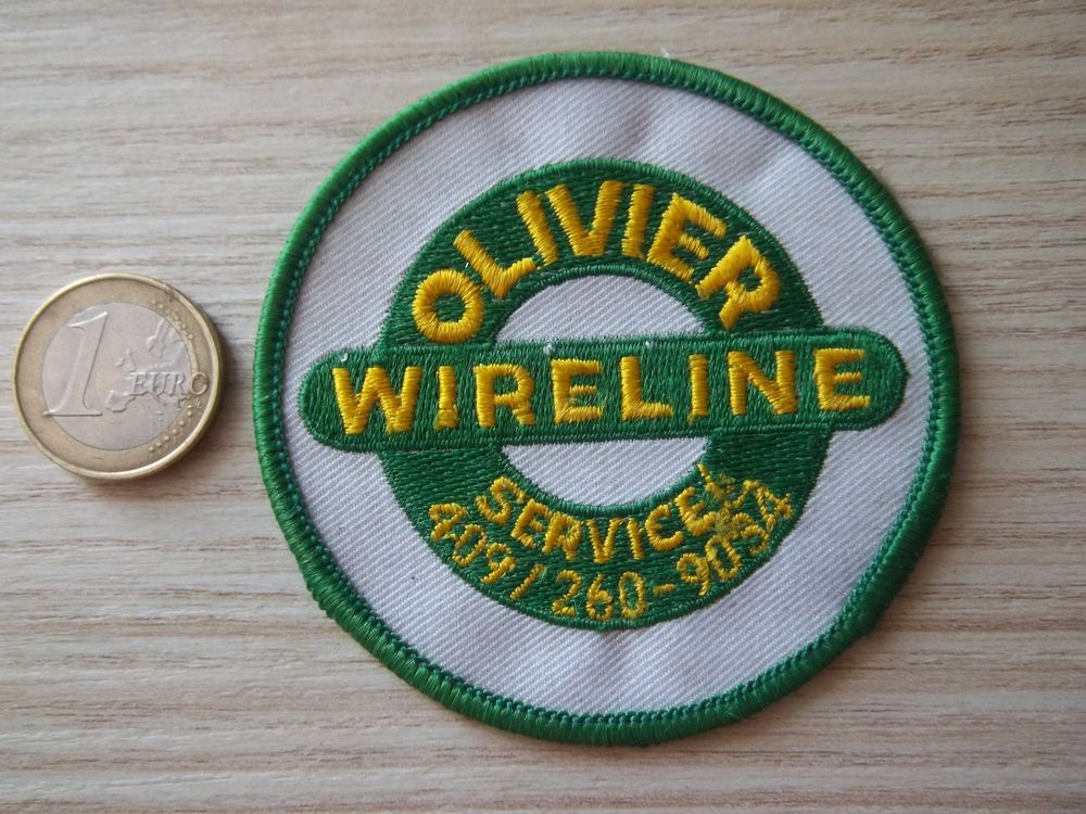 &eacute;cusson vintage OLIVIER WIRELINE SERVICE p&eacute;trole et gaz 