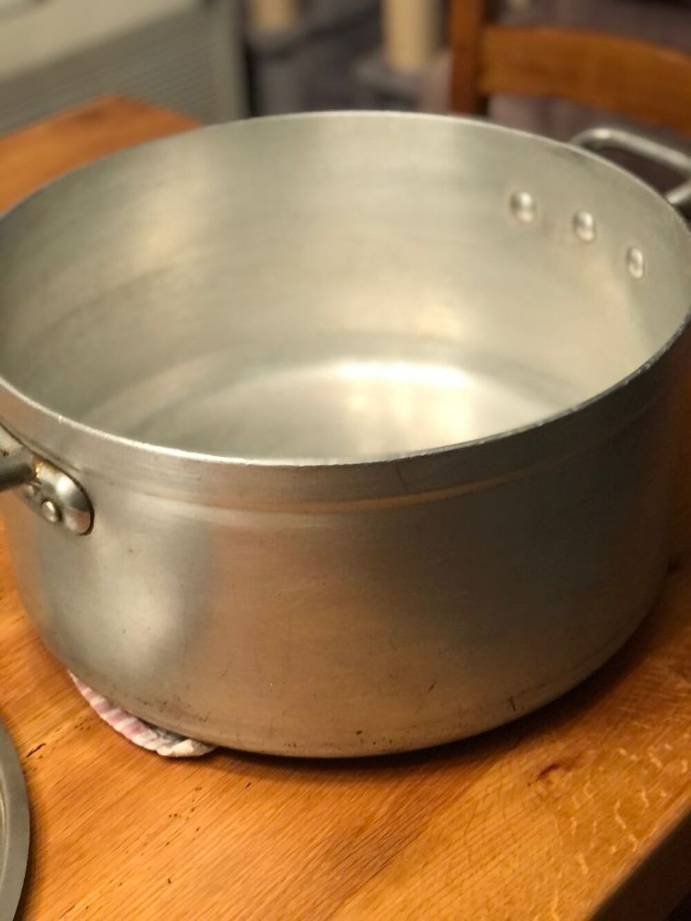 Marmite aluminium 
Cuisine