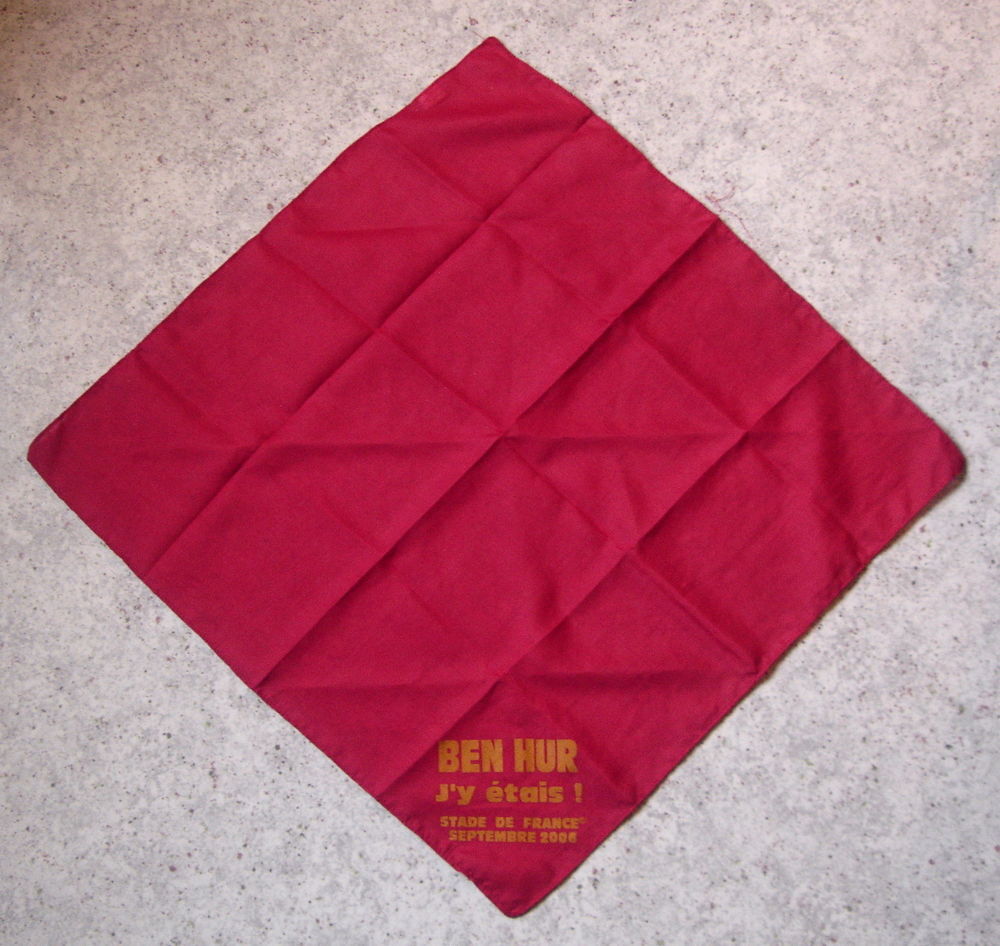 BANDANA BEN HUR J'Y &Eacute;TAIS-STADE DE FRANCE SEPT2006-R.HOSSEIN 