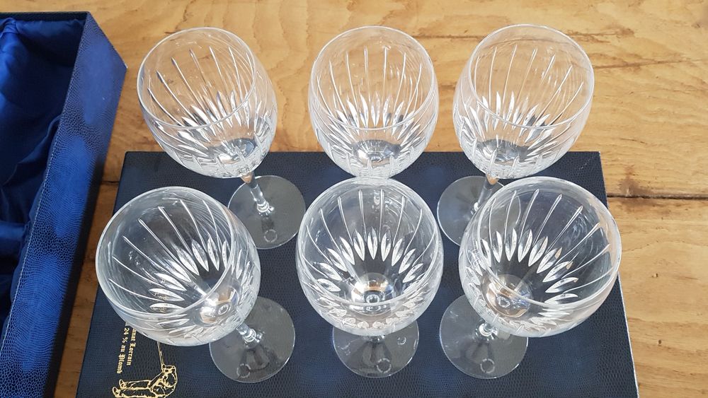service de 6 verres a eau Décoration