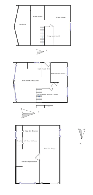  Maison  vendre 4 pices 124 m