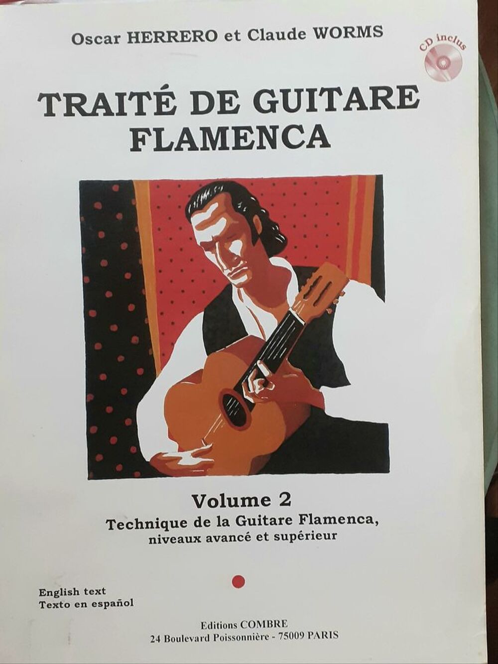 METHODE en 4 LIVRES de FLAMENCO HERRERO Instruments de musique