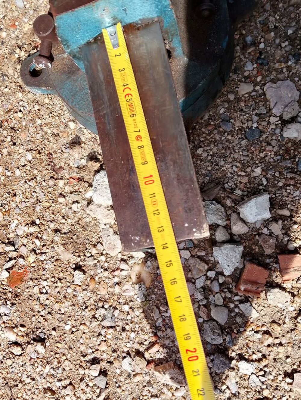 SAMBRE ET MEUSE etau 125 mm base tournante Bricolage