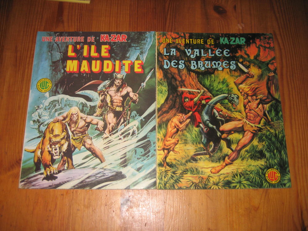 lot une aventure de KA-ZAR 2+3 lug marvel 1976 Livres et BD