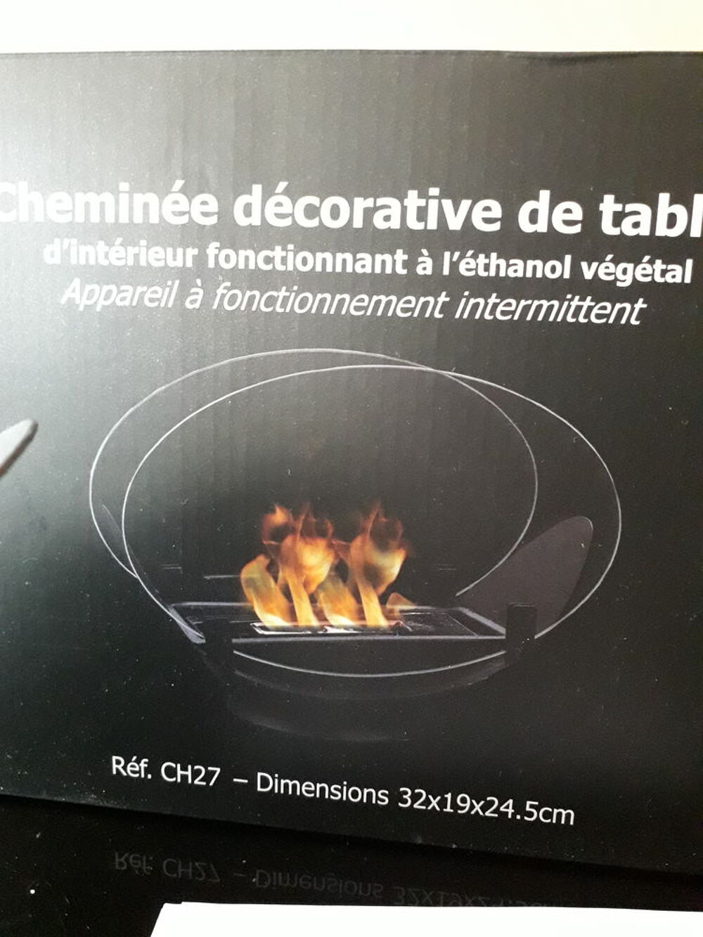 chemin&eacute;e decorative de table d interieur Décoration