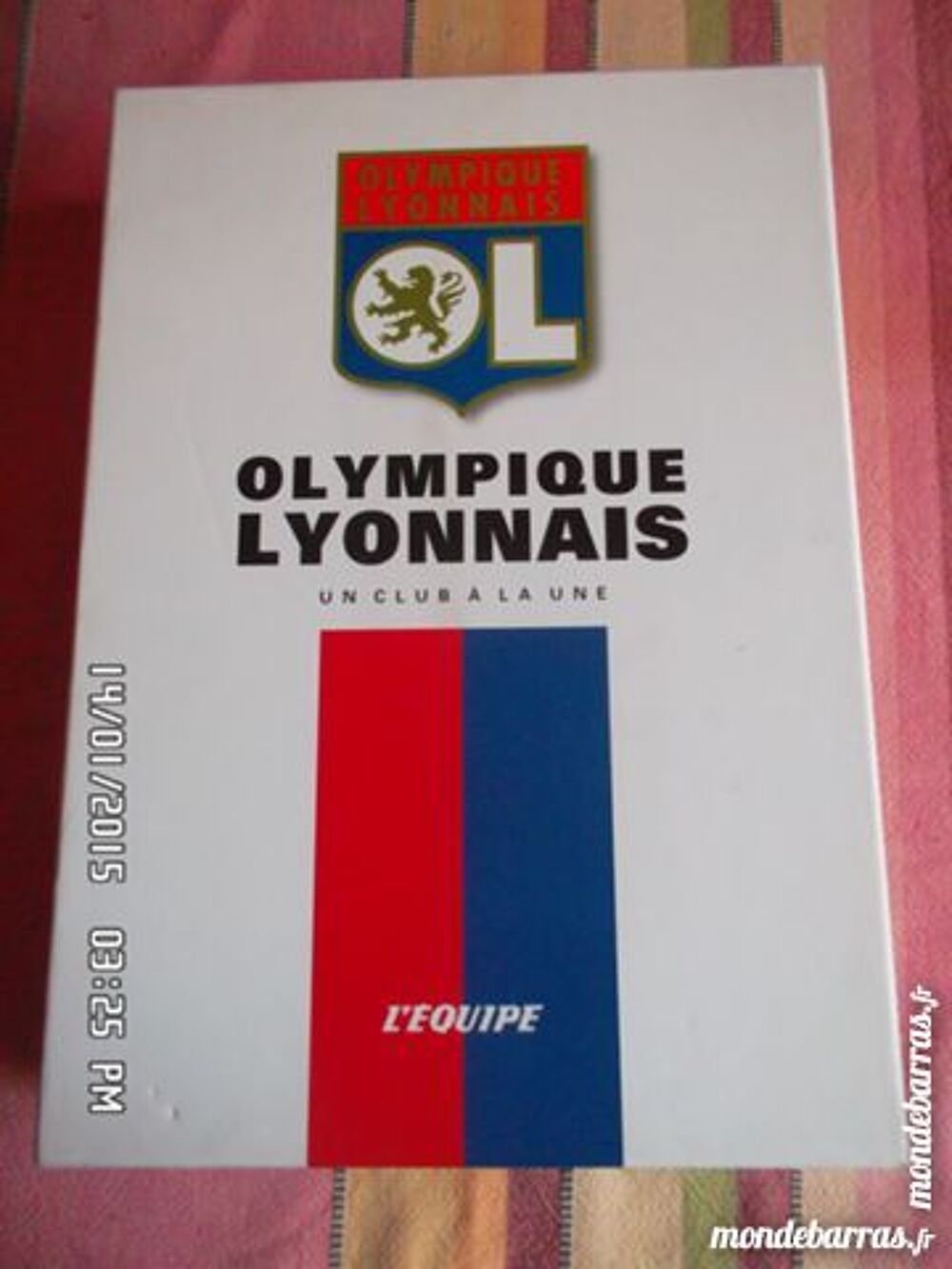 coffret lyon l'&eacute;quipe*juste 5e*kiki60230 Livres et BD
