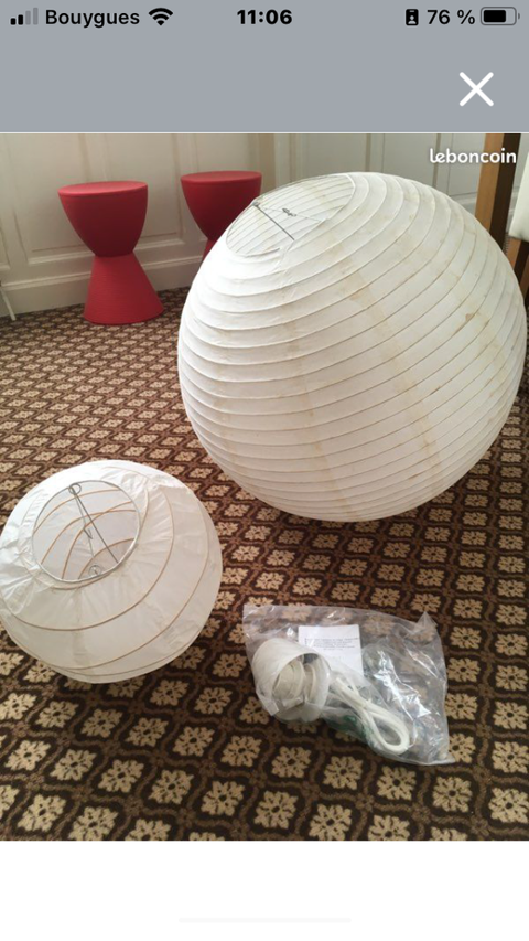 boule chinoise papier 30 et 60 cm de diamètre 2 Douai (59)