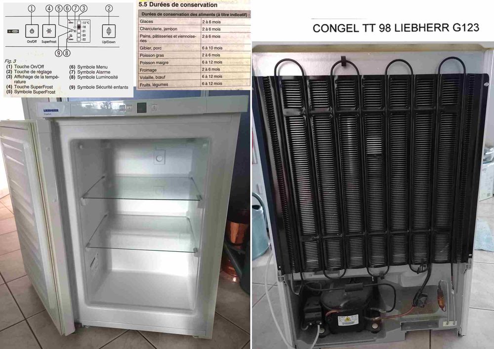 Cong&eacute;lateur LIEBHERR 3 Tiroirs Electromnager