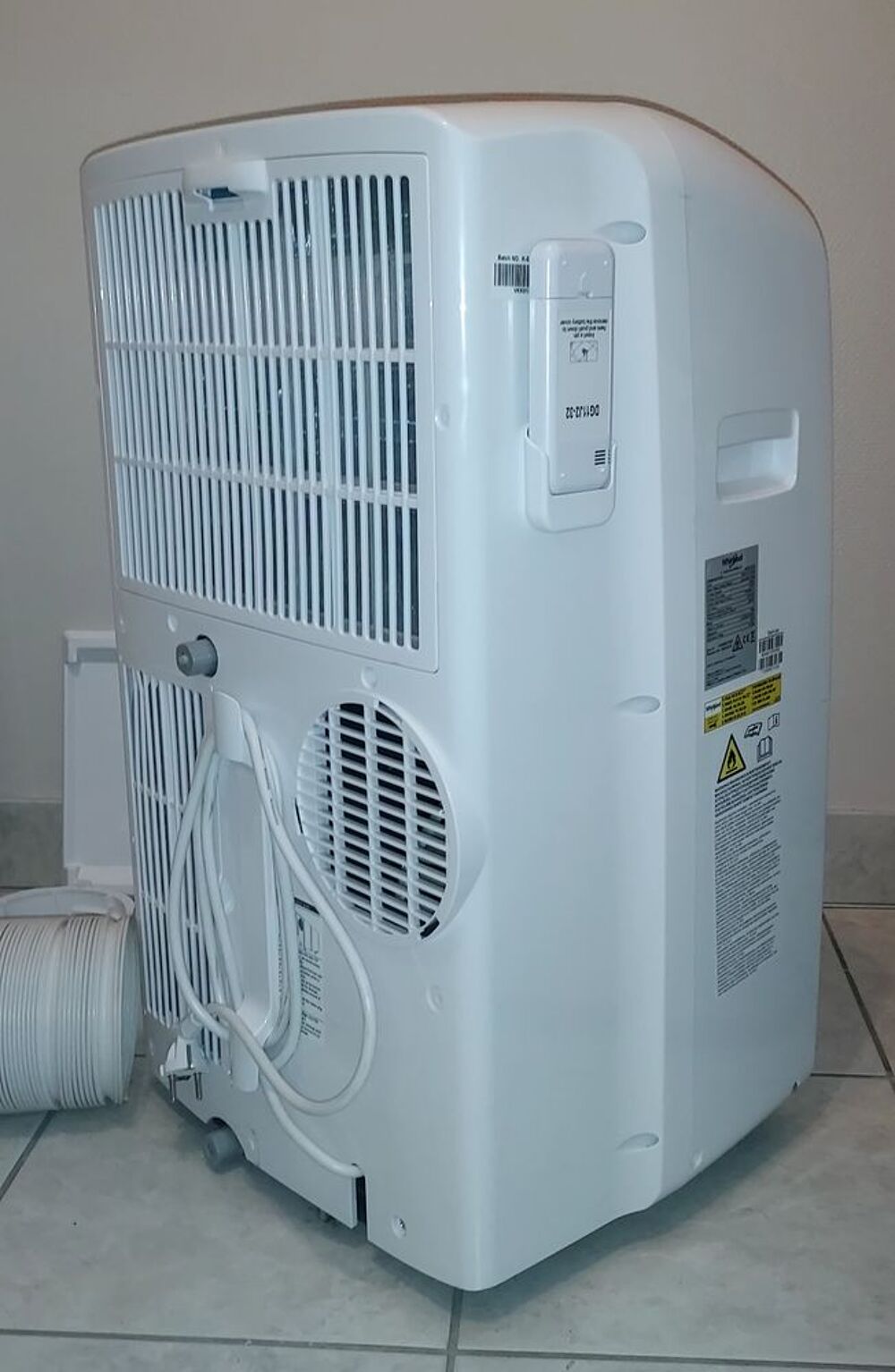 Climatiseur mobile Whirlpool blanc Electroménager