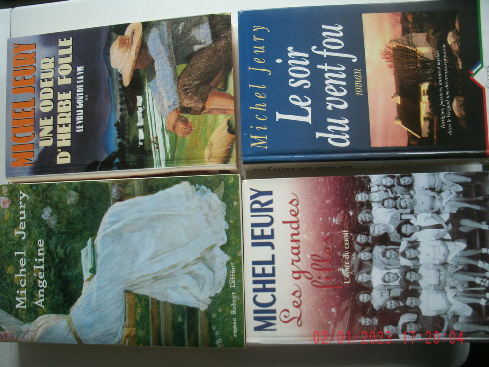 Michel JEURY (lot de 3 romans) Livres et BD