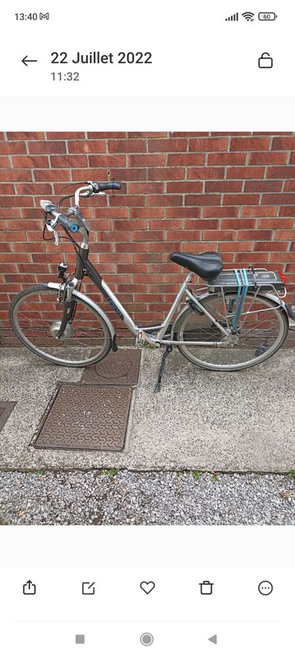 Ven v&eacute;lo &eacute;lectrique Vélos