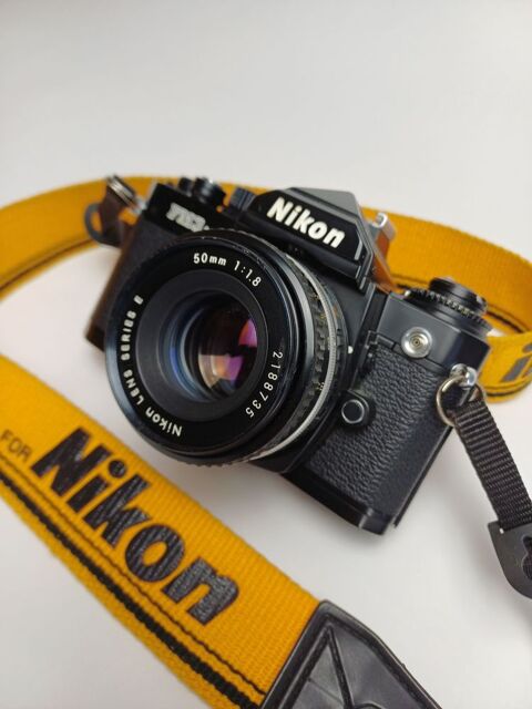 Nikon FM3a Noire argentique ? Excellent état + manuel + 50mm 999 Saint-Ouen-l'Aumône (95)