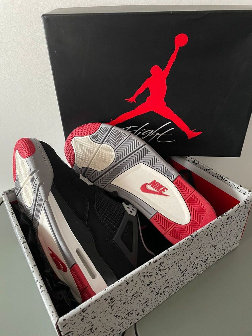 Baskets Nike Air Jordan 4 Retro (GS) / 38,5 Chaussures