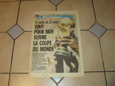 VIEUX PARISIEN COUPE DU  MONDE FOOTBALL 30 MAI 2002 5 Villepinte (93)